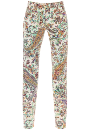 Etro jeans con motivo paisley - 26 White