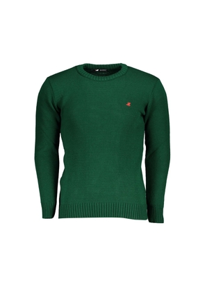 Green Fabric Sweater - M