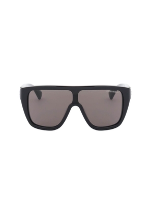 floating skull mask sunglasses - OS Black