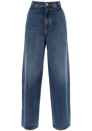 Khaite bacall wide leg jeans - 28 Blue