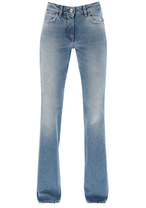 Off-white bootcut jeans - 25 Blue