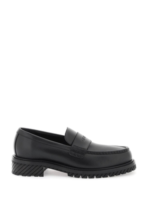 Off-white leather loafers for - 40 Black