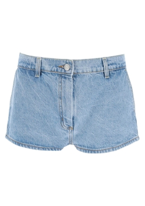 Magda butrym denim hot shorts for a - 38 Blue