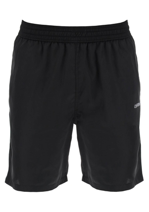 Off-white surfer sea bermuda shorts - L Black