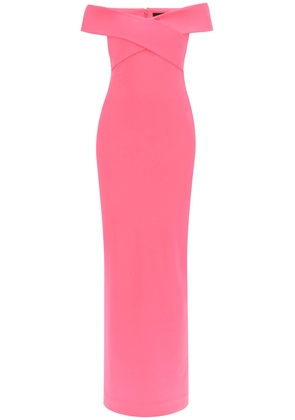 Solace london maxi dress ines with - 6 Fluo