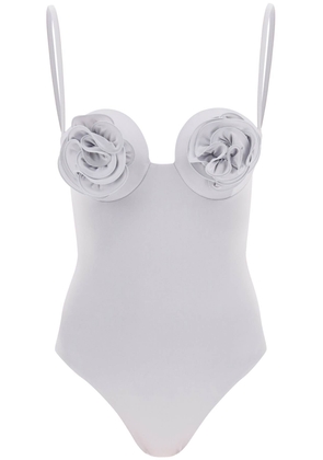 one-piece flower swims - 34 Grey