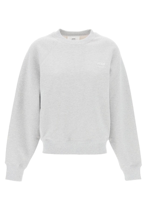 organic cotton crewneck sweatshirt - L Grey