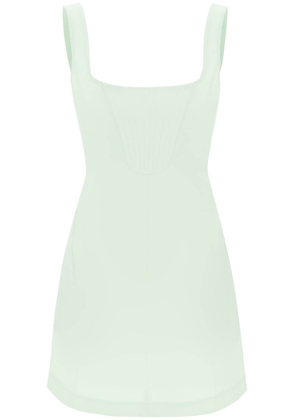 Stella mccartney mini corset-style dress - 40 Green