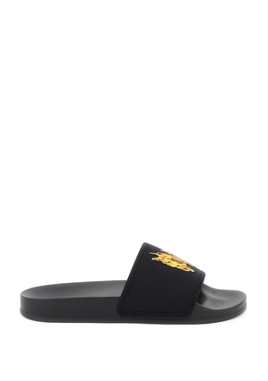 Palm angels burning monogram slides - 40 Black