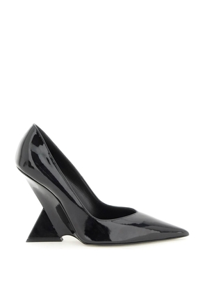 The attico patent leather cheope pumps - 36 Black