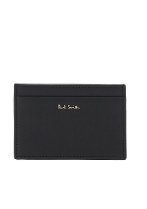 Paul smith signature stripe cardholder - OS Black