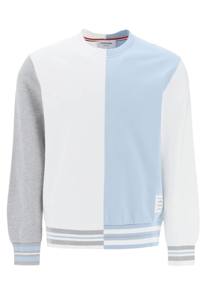 Thom browne funmix two-tone sweatshirt - 2 White