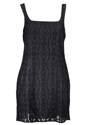 Desigual Black Polyester Dress - M