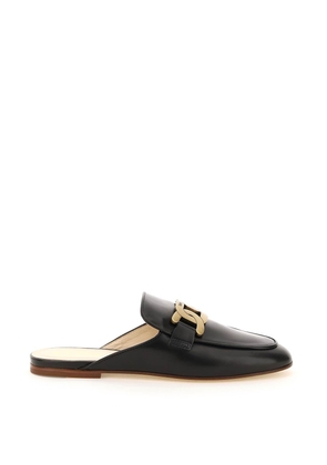 Tods kate leather sabot - 35 Black