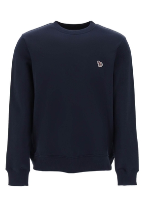 Ps paul smith zebra logo sweatshirt with zebra logo - L Blue