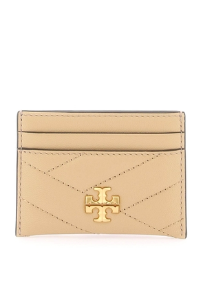 Tory burch kira chevron cardholder - OS Beige