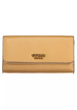 Guess Jeans Elegant Beige Polyethylene Women's Wallet