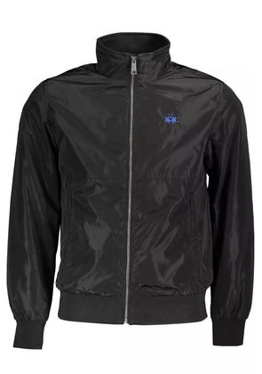 La Martina Black Polyester Jacket - S