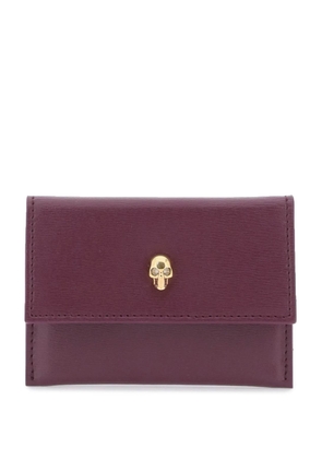 Alexander mcqueen envelope skull card holder pouch - OS Purple