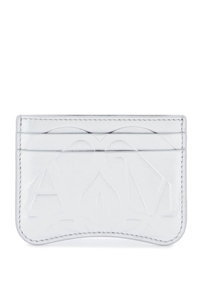 Alexander mcqueen seal cardholder - OS Silver