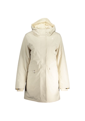 Beige Polyester Jackets & Coat - S