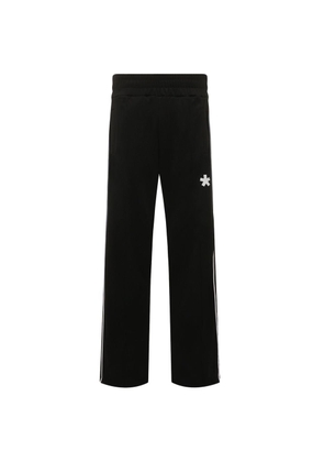 Black Polyester Jeans & Pant - L