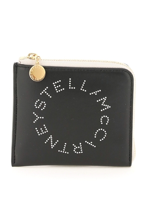 Stella mccartney two-tone cardholder with logo - OS Beige