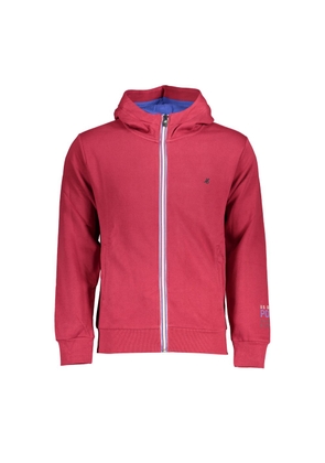 U.S. Grand Polo Chic Pink Fleece Hooded Sweatshirt - M