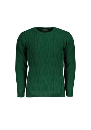 U.S. Grand Polo Green Fabric Sweater - M