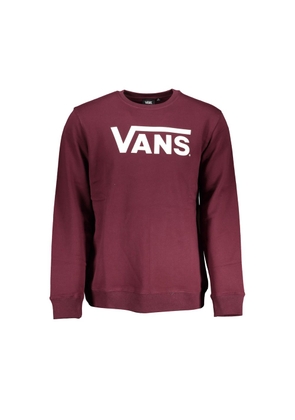 Vans Chic Pink Crewneck Fleece Sweatshirt - S