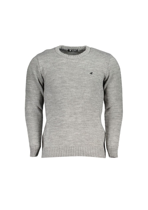 Gray Fabric Sweater - M