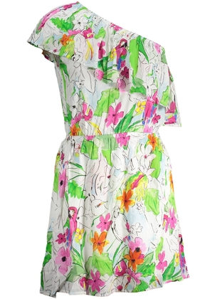 Desigual White Viscose Dress - S