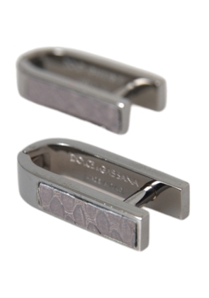 Silver Plated Metal Brass Pin Men Cufflinks