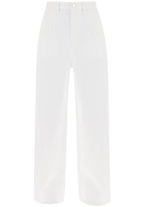 Loulou studio jeans over attu - 26 White