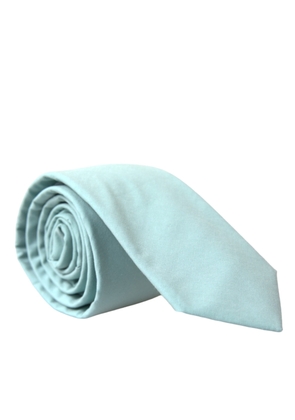 Mint Green Cotton Adjustable Tie Men