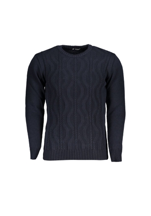 U.s. Grand Polo Blue Fabric Sweater - M