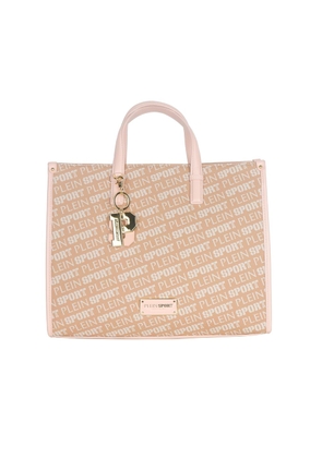 Pastel Pink Tote Elegance with Cross Belt