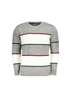 U.S. Grand Polo Gray Fabric Sweater - M