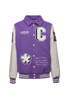 Purple Polyester Jacket - L