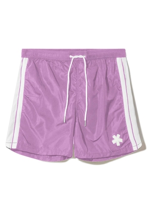 Purple Polyester Swimwear - M