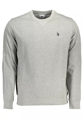 U.S. Polo Assn. Gray Cotton Sweater - XL