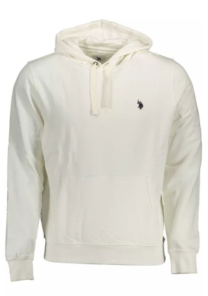 U.S. Polo Assn. White Cotton Sweater - L