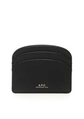 A.P.C. demi-lune card holder - OS Black