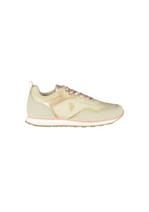 Beige Polyester Sneaker - EU35/US5