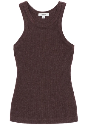 Agolde bailey knit sleeveless - L Brown