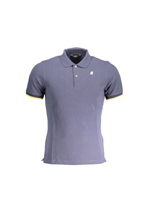 Blue Cotton Polo Shirt - XL