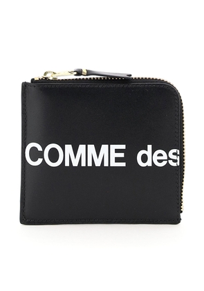 Comme des garcons wallet maxi logo wallet - OS Black