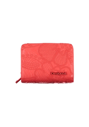 Desigual Pink Polyethylene Wallet