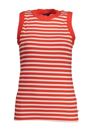 Gant Elegant Wide Shoulder Tank Top in Red - S