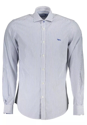 Elegant White Organic Cotton Shirt for Men - XL